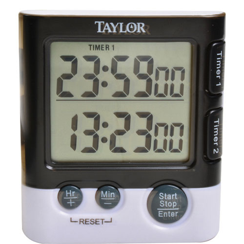 (image for) Taylor Thermometer 5828 TIMER,DIGITAL , 24HR, 4-1/2"